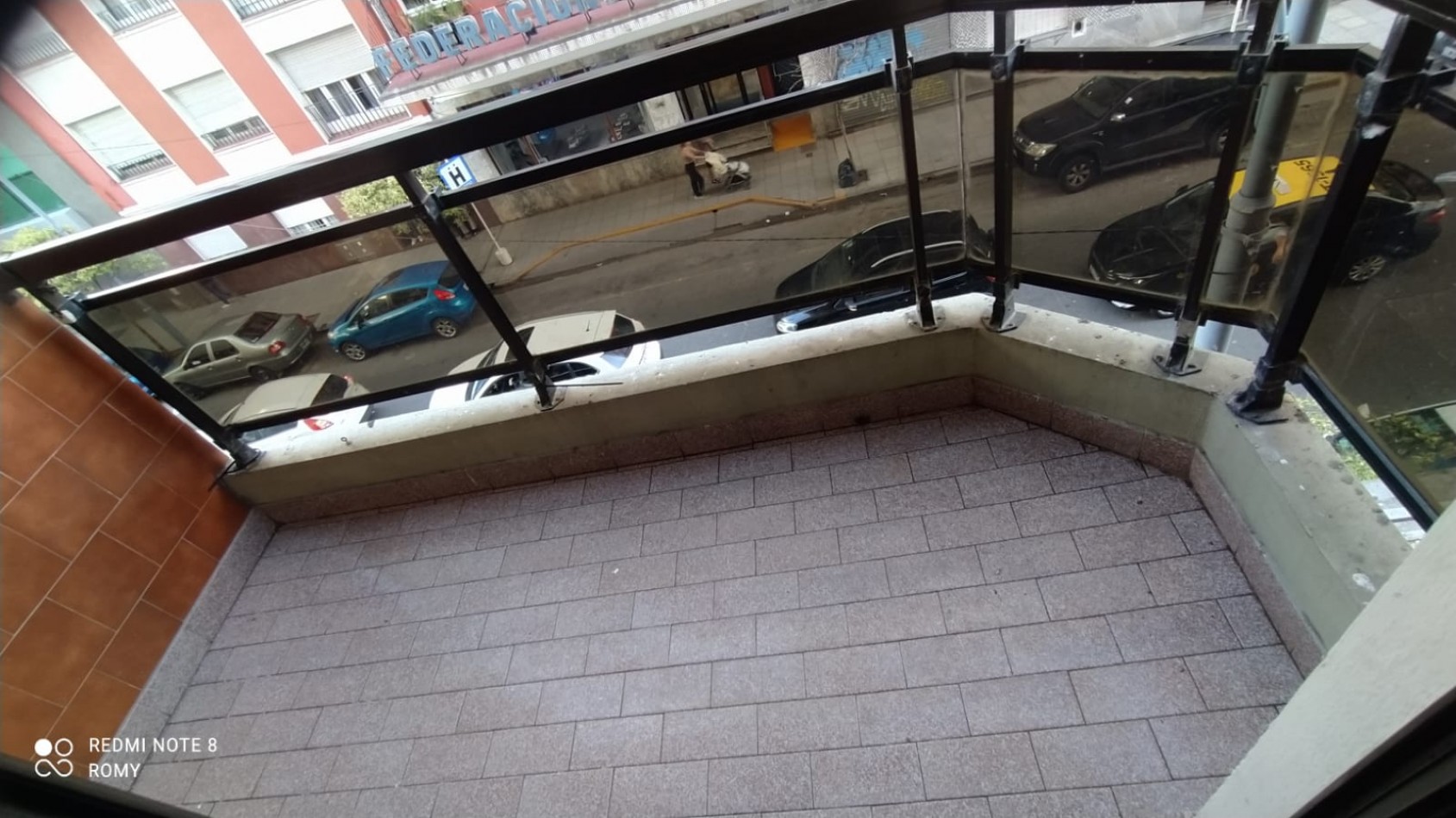 Departamento dos ambientes con balcon